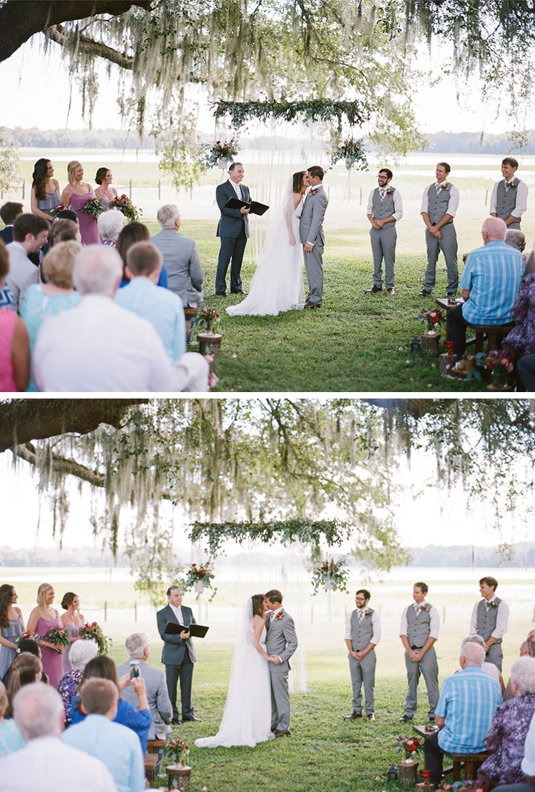 You may kiss the bride. | More on: http://mysweetengagement.com/you-may-kiss-the-bride/ - Photo: Emily Katharine