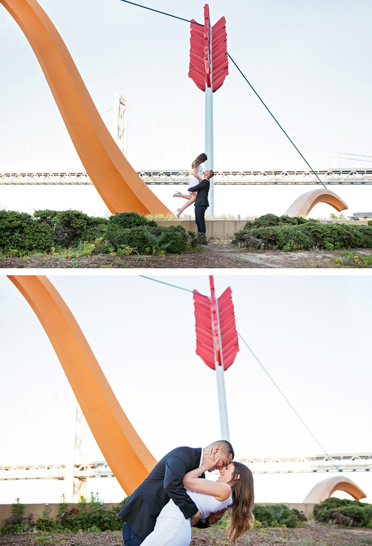 San Francisco Engagement Session Photoshoot | http://mysweetengagement.com/beautiful-and-creative-engagement-photos-and-save-the-date-in-sanfran for more. Photos: Anna Perevertaylo.