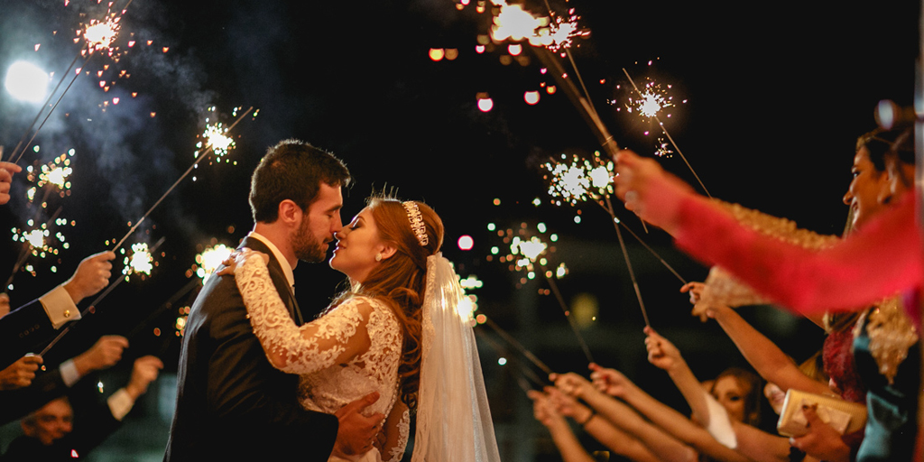 Casamento em Blumenau - Joanna e Rafael - sparkles