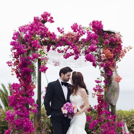 Amazing Wedding Color Ideas Gallery: HOT PINK Wedding // https://mysweetengagement.com/colors/hot-pink-wedding // #WeddingColors #WeddingColorPalette #WeddingColorSchemes #FusciaWedding #HotPinkWedding #PinkWedding