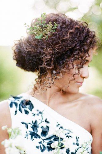 Natural Curly Hair Bridal Hairstyle Ideas To Love My Sweet Engagement