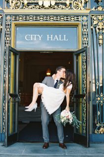 What to wear for a City Hall wedding? Get inspired with 20 Stunning Civil Wedding Outfit Ideas to Make it Official In Style. // mysweetengagement.com