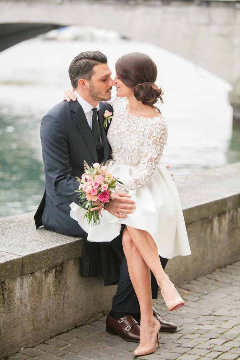 white dress for civil marriage