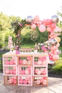Top Creative Bridal Shower Theme Ideas. Rose All Day Themed Party. // mysweetengagement.com