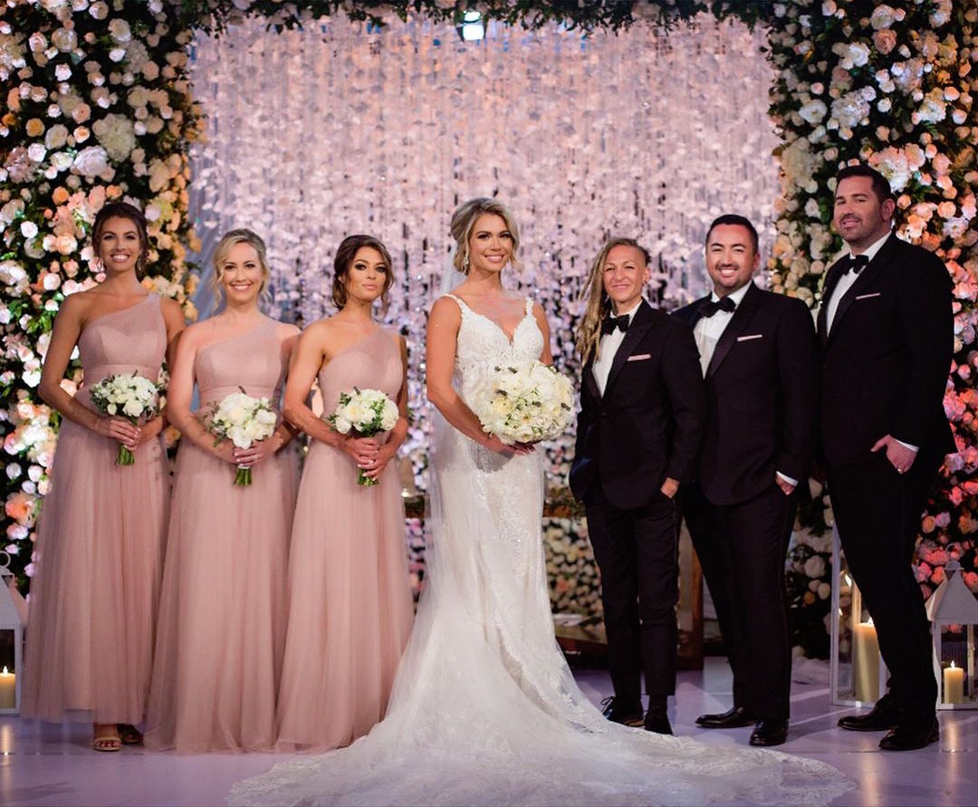 Bachelor in Paradise Krystal Nielson and Chris Randone Tied the Knot. See Their Wedding Photos and Video. // mysweetengagement.com