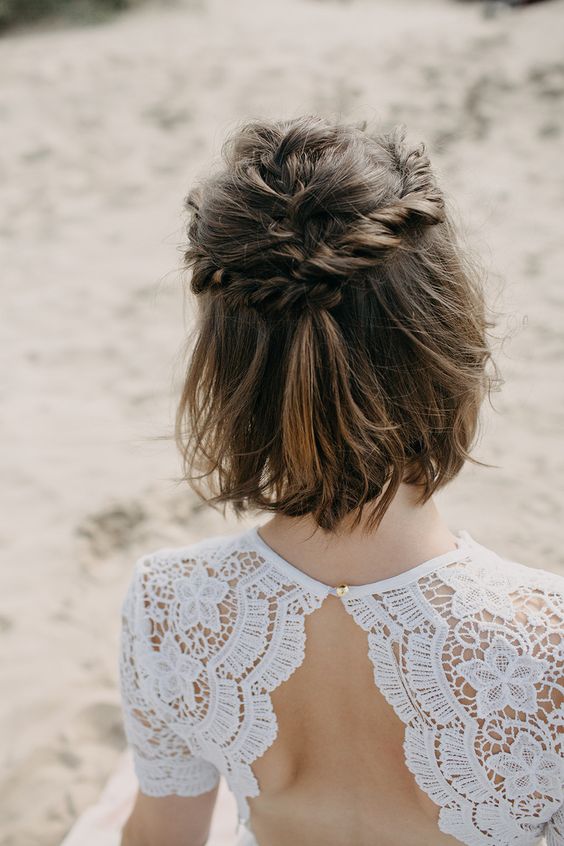 Short Wedding Hairstyles That Are Jaw Dropping My Sweet Engagement
