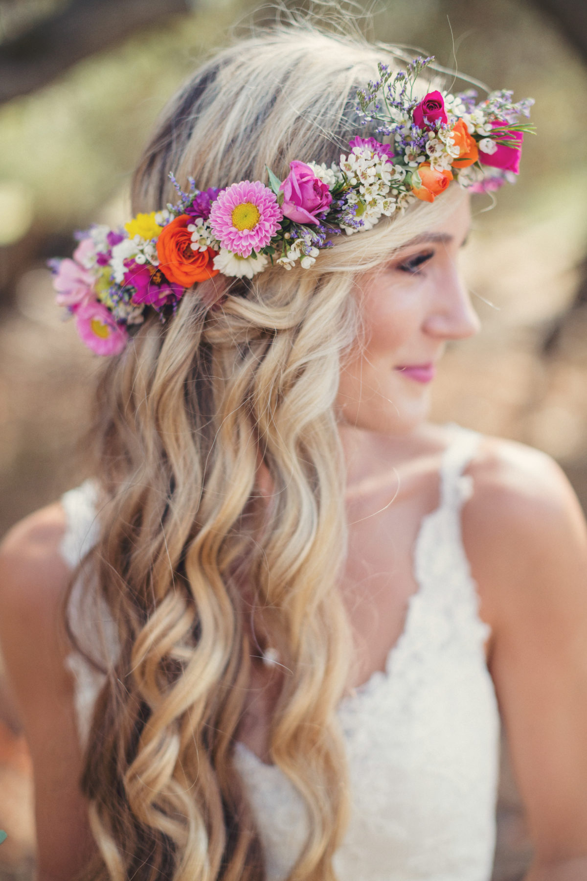 Floral Crown: 30+ Wedding Hair Ideas to Love 🌸- Page 3 of 3 - My Sweet  Engagement